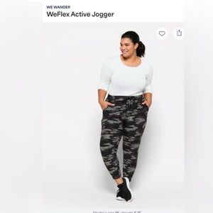 BNWOT WE WANDERED WEFLEX ACTIVE JOGGER MEDIUM